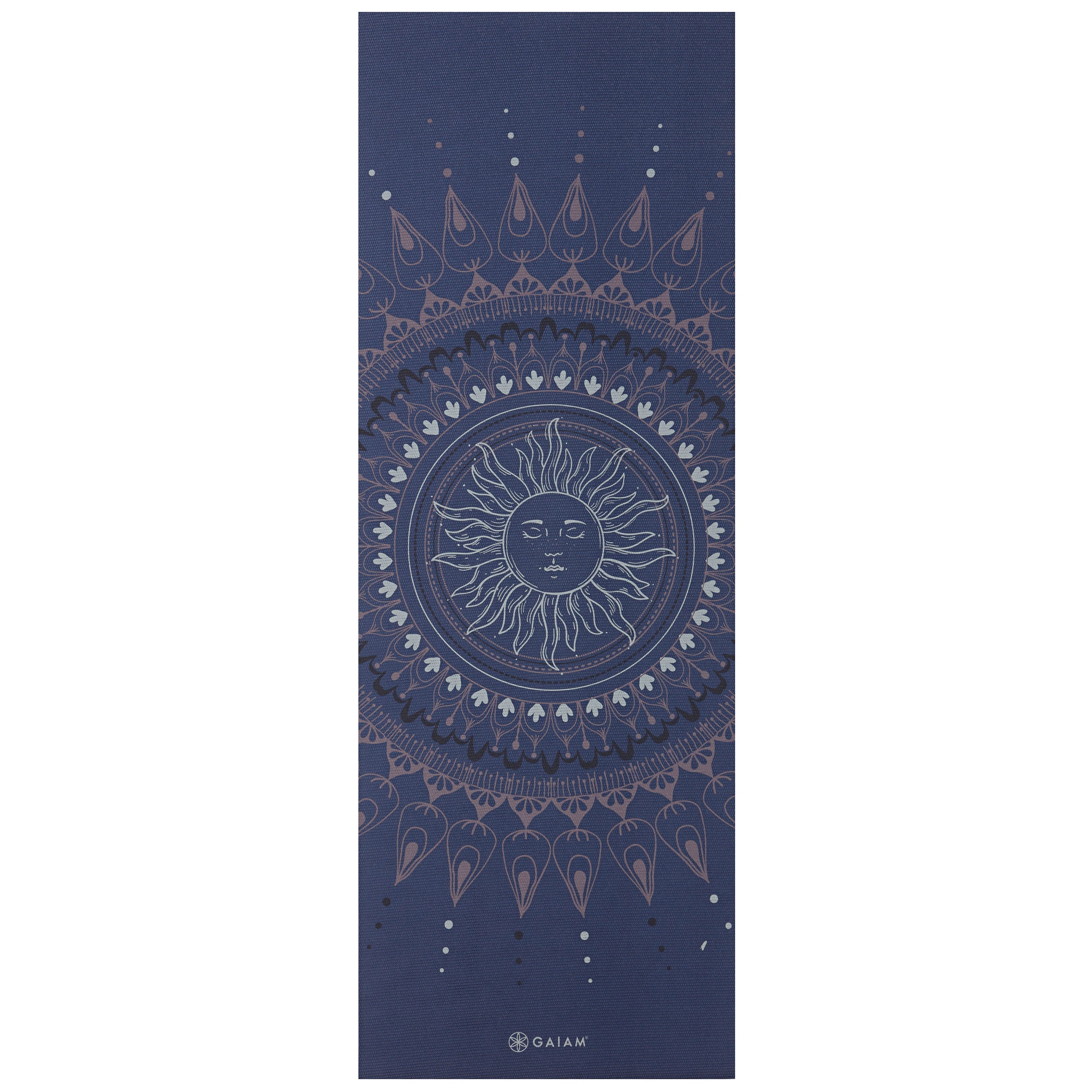 Premium Here and Now Yoga Mat (6mm) flat